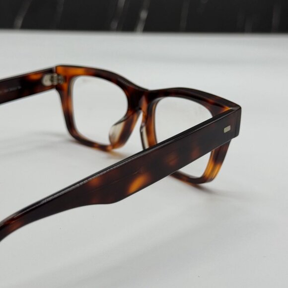 NEW CELINE CL50011F 054 BROWN HAVANA SQUARE WOMEN CELINE EYEGLASSES - Picture 5 of 10